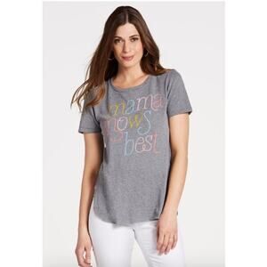 Evereve Junk Food "Mama Knows Best Tee" // S